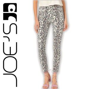4 for $25 SALE Joe's Jeans The Charlie High Rise Skinny Ankle Leopard Animal 25
